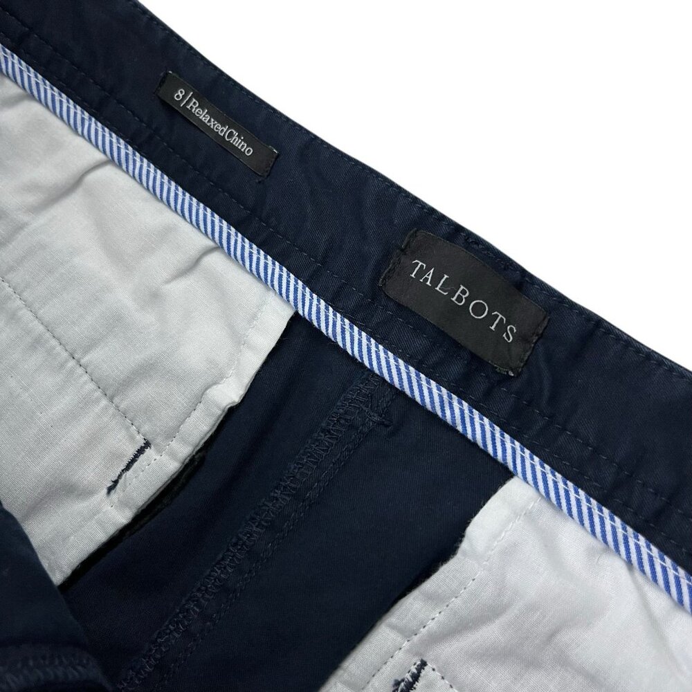 Talbots Relaxed chino pants Women's size 8 - Picture 3 of 3